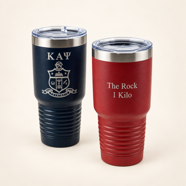 Kappa Alpha Psi personalized insulated 30 oz Polar Camel tumbler set