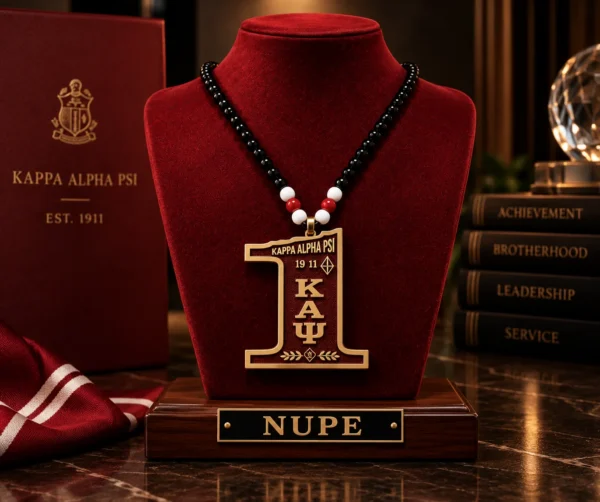 Kappa Alpha Psi Nupe 1911 custom personalized tiki pendant necklace